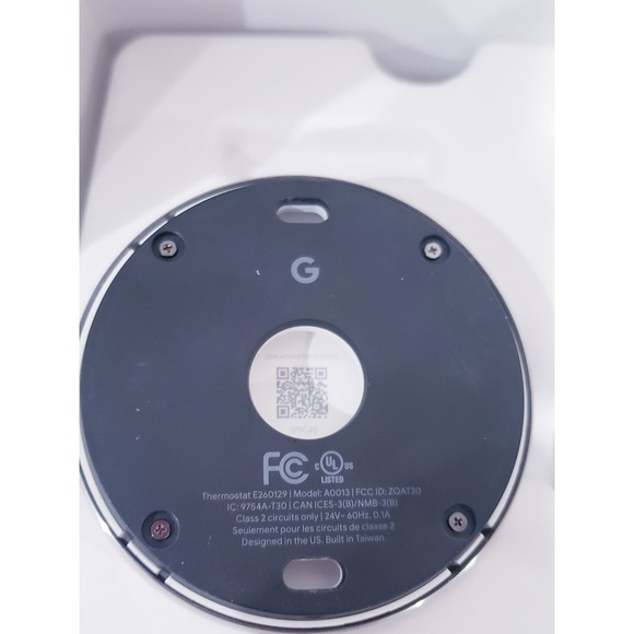 Google Nest 3rd Gen Learning Thermostat A0013 - Picture 3 of 7